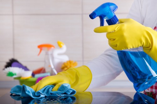 Customer raising a cleaning concern to Southborough Carpet Cleaners