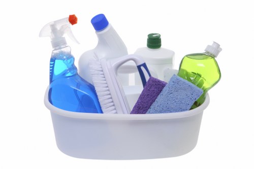 Carpet cleaning equipment prepared for a service appointment