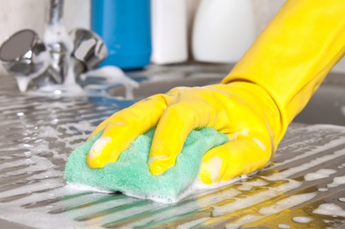 Common household stains and cleaning tools