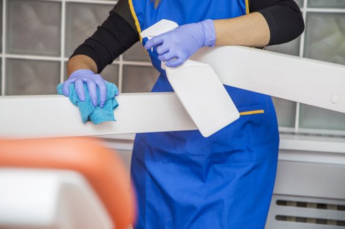 Leather sofa care and conditioning during sofa cleaning in Southborough